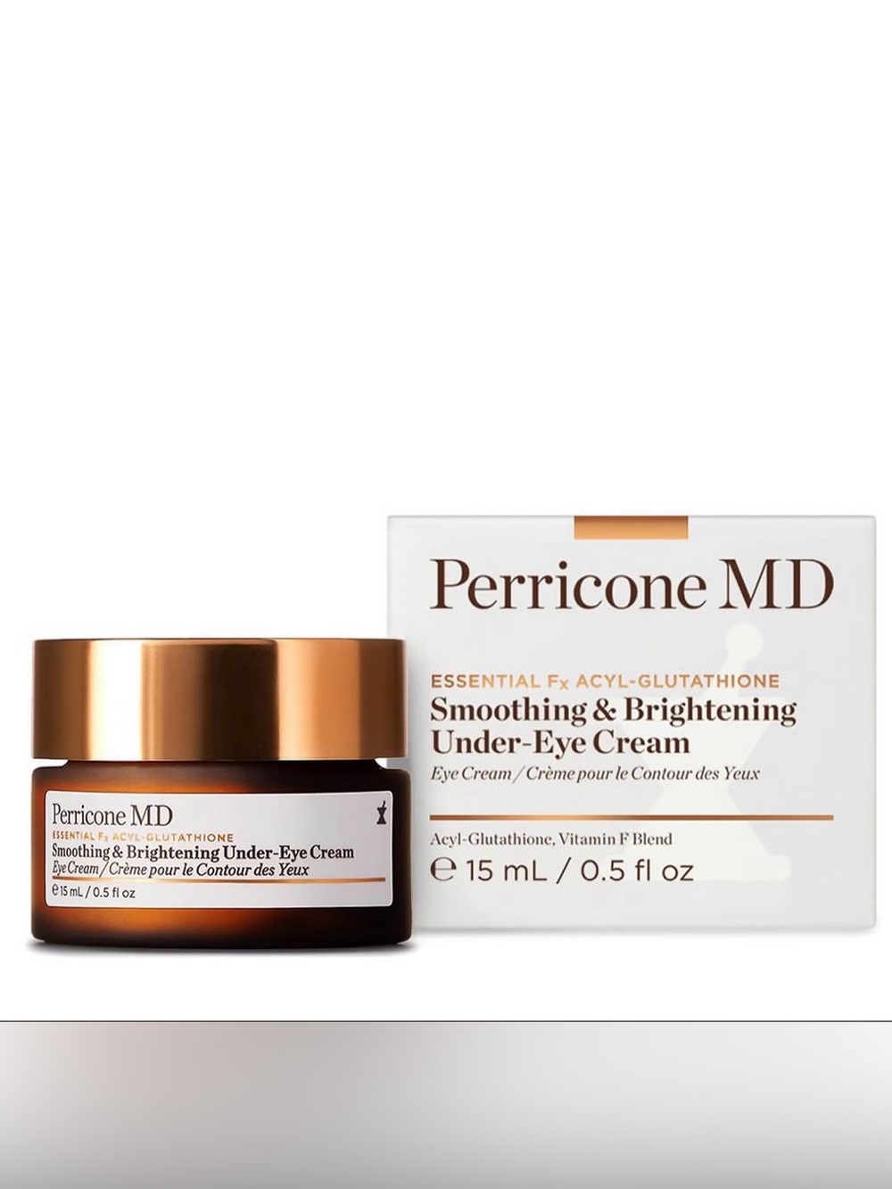 Perricone MD Under-Eye Cream Smoothing & Brightening Eye Cream NIB